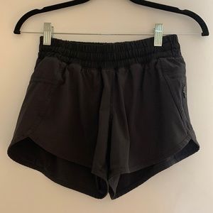 Black Lululemon Tracker Shorts